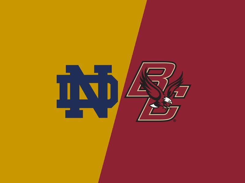 Notre Dame Dominates at Conte Forum with a Commanding Victory Over Boston College