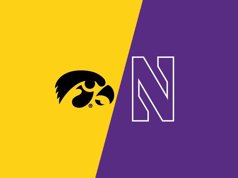 Iowa Hawkeyes VS Northwestern Wildcats