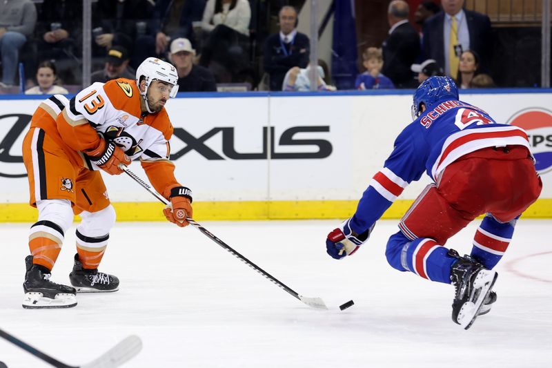 Anaheim Ducks to Clash with New York Rangers: A Must-Watch Duel at Honda Center