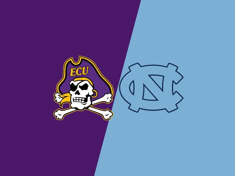 Clash at Bagwell Field: North Carolina Tar Heels vs East Carolina Pirates in Football Showdown