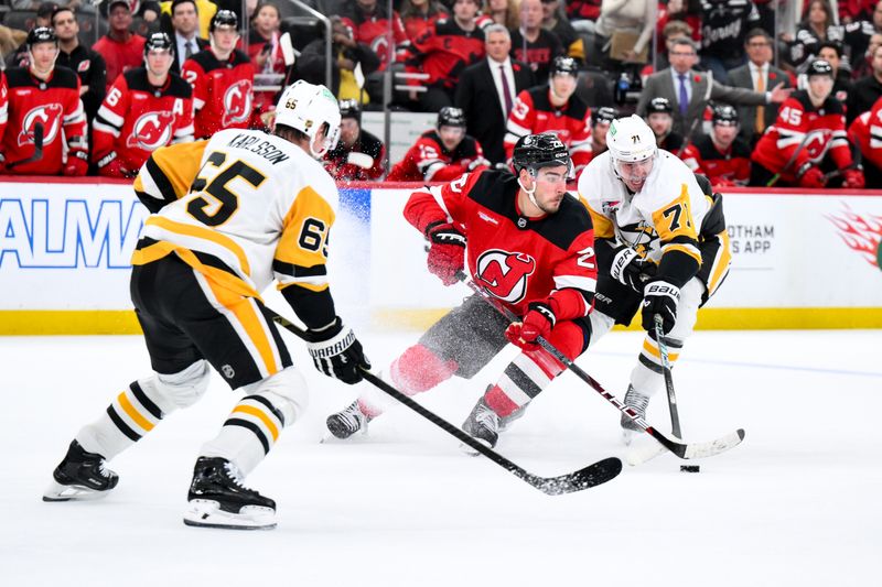 New Jersey Devils Gear Up for Clash Against Pittsburgh Penguins: Dawson Mercer Leads the Charge