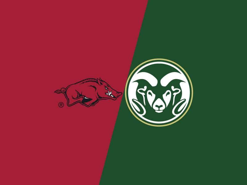 Arkansas Razorbacks VS Colorado State Rams