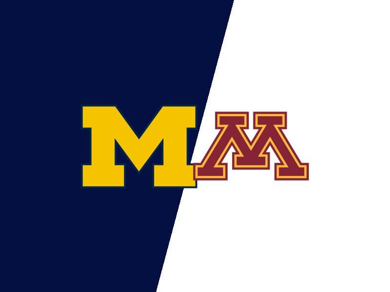 Michigan Wolverines VS Minnesota Golden Gophers