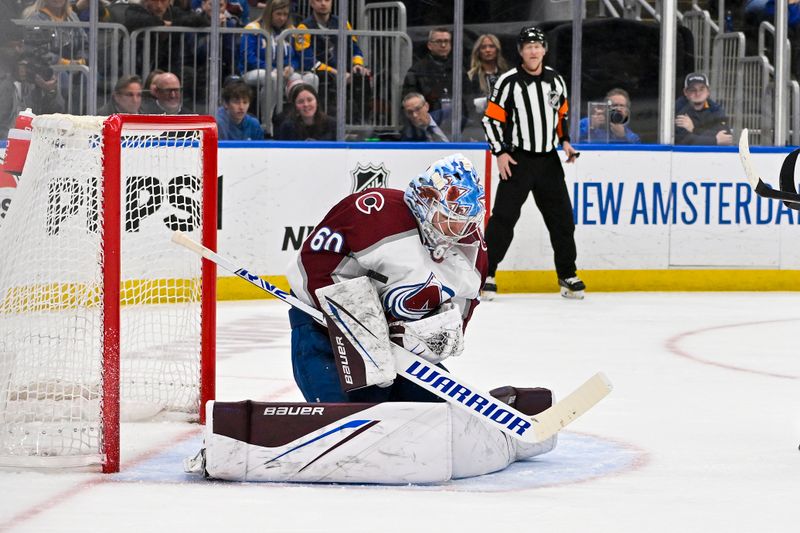 St. Louis Blues Narrowly Outscored by Colorado Avalanche in a 4-3 Enterprise Center Nail-Biter