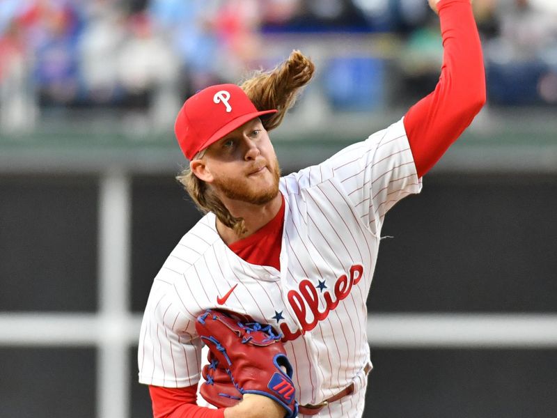 Apr 25, 2023; Philadelphia, Pennsylvania, USA; Philadelphia Phillies starting pitcher Bailey Falter (70) throws a pitch against the Seattle Mariners during the third inning at Citizens Bank Park. Mandatory Credit: Eric Hartline-USA TODAY Sports