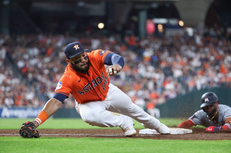 Astros Stumble Against Twins in a 6-1 Defeat at Minute Maid Park