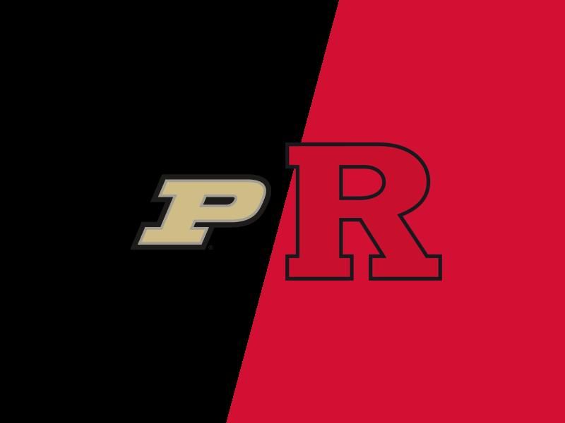 Purdue Boilermakers VS Rutgers Scarlet Knights