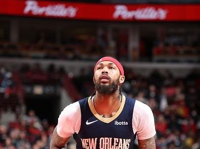 CHICAGO, IL - DECEMBER 2: Brandon Ingram #14 of the New Orleans Pelicans prepares to shoot a free throw during the game against the Chicago Bulls on December 2, 2023 at United Center in Chicago, Illinois. NOTE TO USER: User expressly acknowledges and agrees that, by downloading and or using this photograph, User is consenting to the terms and conditions of the Getty Images License Agreement. Mandatory Copyright Notice: Copyright 2023 NBAE (Photo by Jeff Haynes/NBAE via Getty Images)