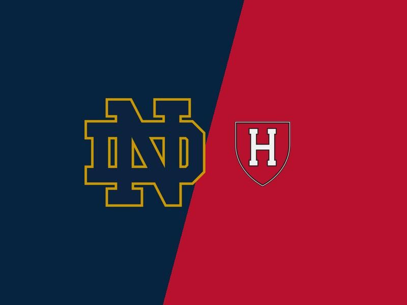 Notre Dame Fighting Irish VS Harvard Crimson