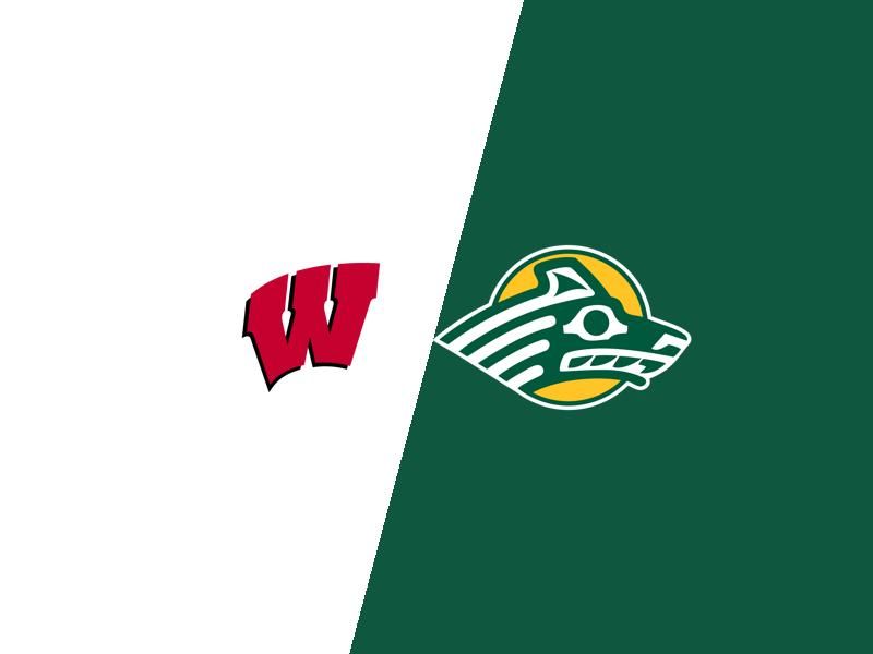 Wisconsin Badgers VS Alaska Anchorage Seawolves
