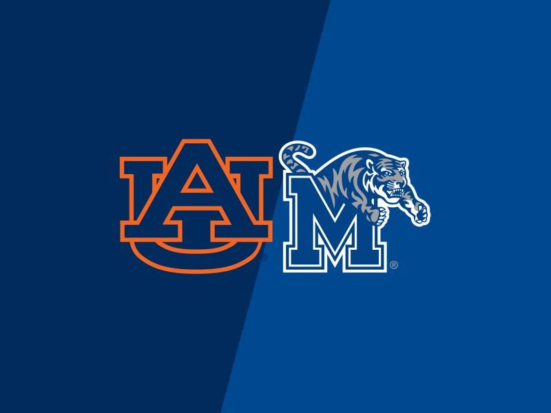 Auburn Tigers Face Setback at State Farm Arena Against Memphis Tigers in Men's Basketball Showdown