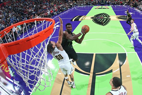 NEW ORLEANS, LA - NOVEMBER 17: Zion Williamson #1 of the New Orleans Pelicans passes the ball during the game against the Denver Nuggets during the In-Season Tournament on November 17, 2023 at the Smoothie King Center in New Orleans, Louisiana. NOTE TO USER: User expressly acknowledges and agrees that, by downloading and or using this Photograph, user is consenting to the terms and conditions of the Getty Images License Agreement. Mandatory Copyright Notice: Copyright 2023 NBAE (Photo by Layne Murdoch Jr./NBAE via Getty Images)