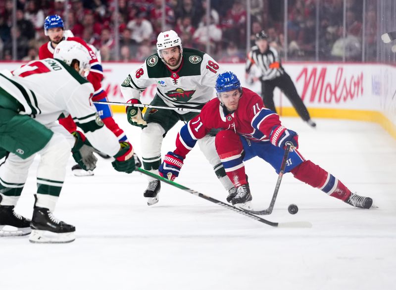 Montreal Canadiens Outshine Minnesota Wild with Strategic Plays and Key Contributions