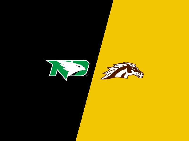 North Dakota Fighting Hawks Face Setback Against Western Michigan Broncos at Xcel Energy Center