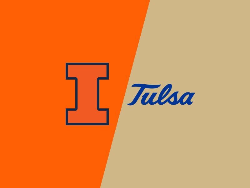 Illinois Fighting Illini Overcome Tulsa Golden Hurricane at Reynolds Center