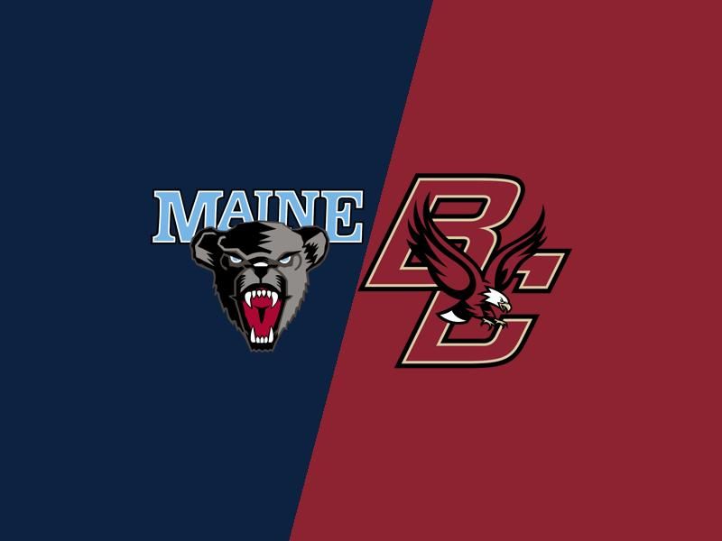 Maine University Black Bears at Silvio O. Conte Forum: did Boston College Eagles turn the third...
