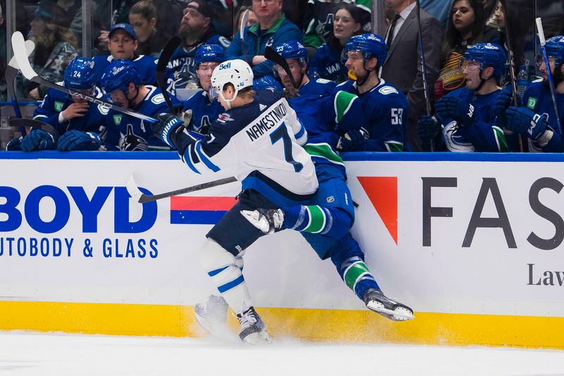 Jets Soar into Rogers Arena: Canucks Aim to Ground Winnipeg's Flight