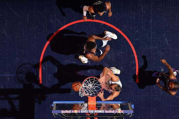 PHILADELPHIA, PA - DECEMBER 20: Rudy Gobert #27 of the Minnesota Timberwolves dunks the ball during the game against the Philadelphia 76ers on December 20, 2023 at the Wells Fargo Center in Philadelphia, Pennsylvania NOTE TO USER: User expressly acknowledges and agrees that, by downloading and/or using this Photograph, user is consenting to the terms and conditions of the Getty Images License Agreement. Mandatory Copyright Notice: Copyright 2023 NBAE (Photo by Jesse D. Garrabrant/NBAE via Getty Images)