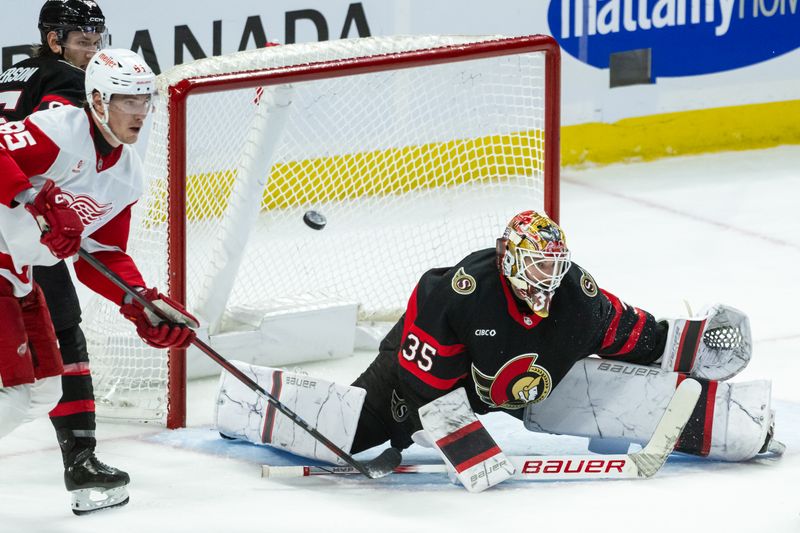 Ottawa Senators Gear Up for Strategic Showdown with Detroit Red Wings at Little Caesars Arena