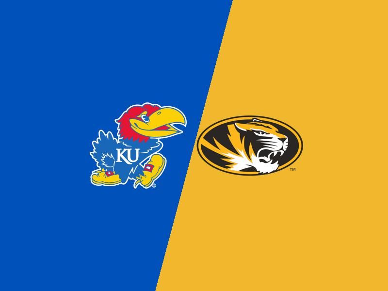 Showdown at Mizzou Arena: Kansas Jayhawks Face Missouri Tigers in Men's Basketball