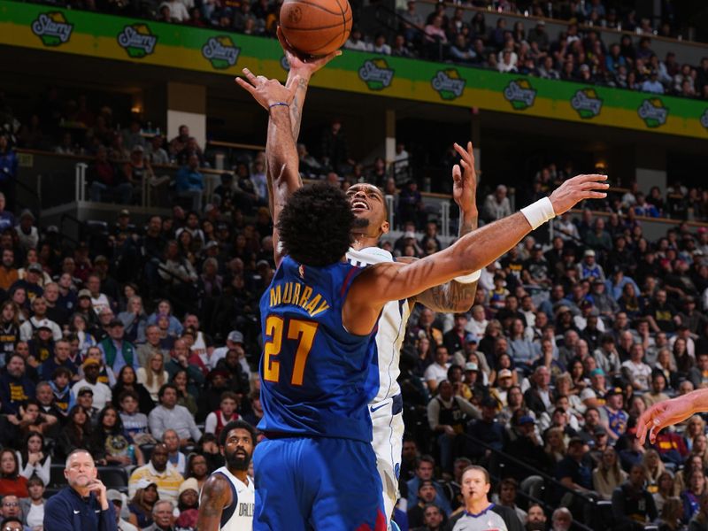 DENVER, CO - NOVEMBER 22:  P.J Washington #25 of the Dallas Mavericks shoots the ball during the game against the Denver Nuggets during the Emirates NBA Cup game on November 22, 2024 at Ball Arena in Denver, Colorado. NOTE TO USER: User expressly acknowledges and agrees that, by downloading and/or using this Photograph, user is consenting to the terms and conditions of the Getty Images License Agreement. Mandatory Copyright Notice: Copyright 2024 NBAE (Photo by Garrett Ellwood/NBAE via Getty Images)