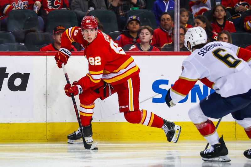 Calgary Flames turn 7 power plays into 2 goals as Florida Panthers generate 25 shots at Scotiaba...