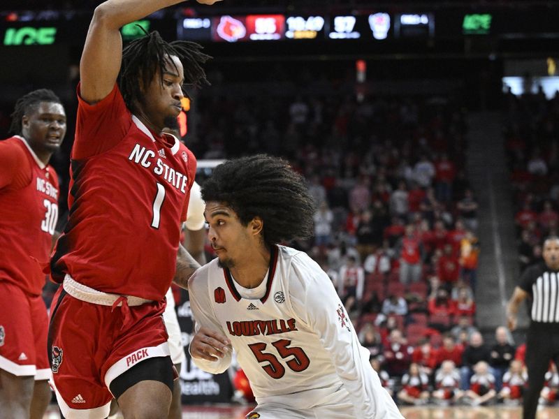 North Carolina State Wolfpack Looks to Dominate Louisville Cardinals in Capital One Arena Showdown