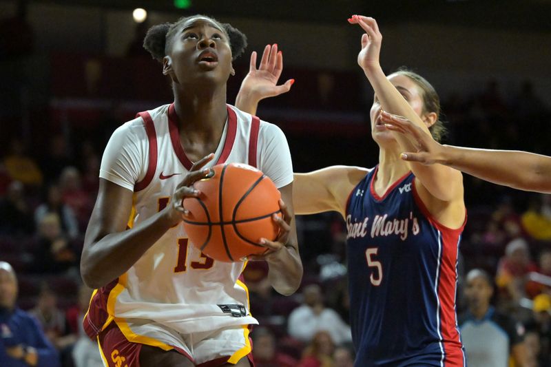 Did USC Trojans' Defense Stifle Saint Mary's Gaels at Galen Center?