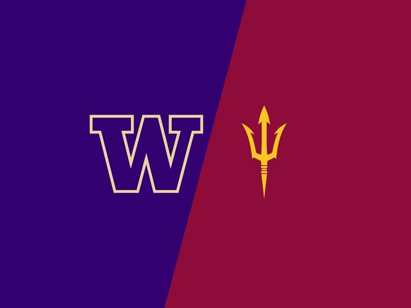 Clash at Alaska Airlines Arena: Washington Huskies to Host Arizona State Sun Devils in Men's Bas...