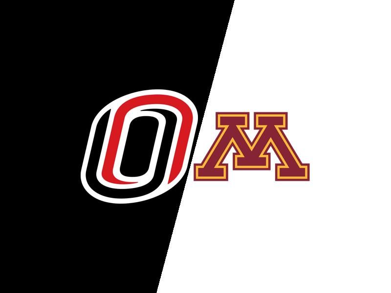 Minnesota Golden Gophers VS Nebraska-Omaha Mavericks