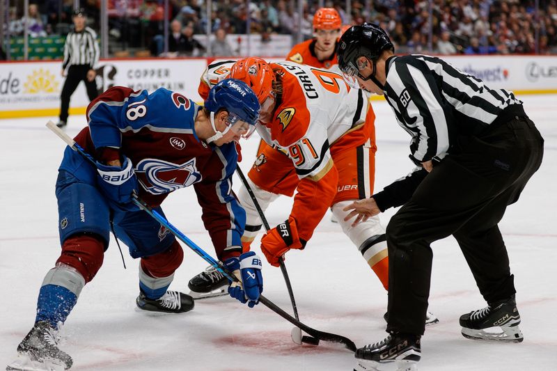 Anaheim Ducks' Frank Vatrano Ready to Challenge Colorado Avalanche at Ball Arena