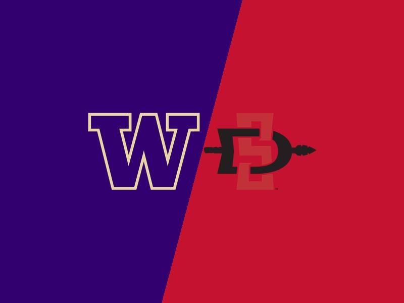 Washington Huskies VS San Diego State Aztecs