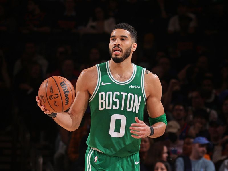 New York Knicks and Jalen Brunson Set to Face Boston Celtics at TD Garden