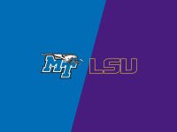 Will Middle Tennessee Blue Raiders' Efforts Eclipse LSU's Home Advantage?