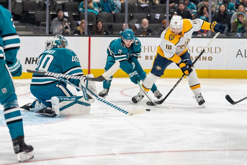 Nashville Predators vs San Jose Sharks: Filip Forsberg Sets the Tone at Bridgestone