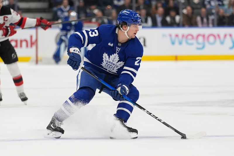 New Jersey Devils vs Toronto Maple Leafs: Nico Hischier Poised for Impact at Scotiabank Arena