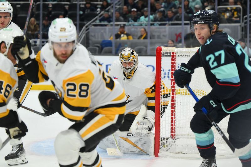 Pittsburgh Penguins' Offensive Burst Overwhelms Seattle Kraken at Climate Pledge Arena