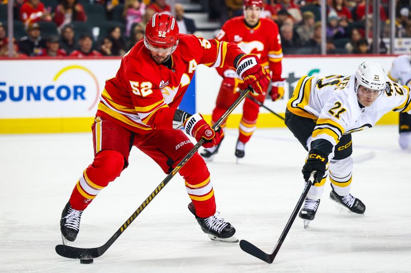 Calgary Flames Ignite Victory Over Boston Bruins with Overtime Powerplay Spark