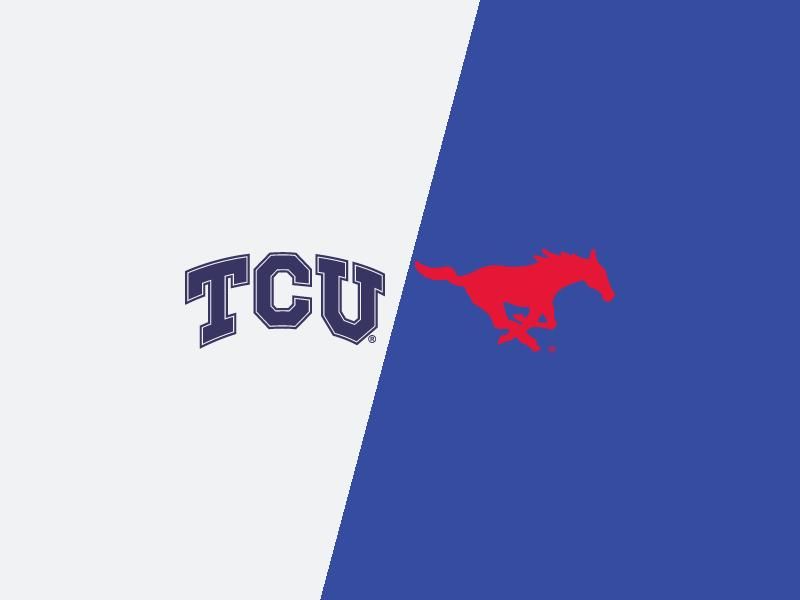 Clash at Dickies Arena: TCU Horned Frogs and SMU Mustangs Set for Men's Basketball Showdown