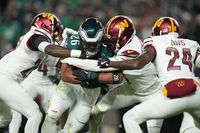 Can the Philadelphia Eagles' Ground Game Outpace the Washington Commanders Again?