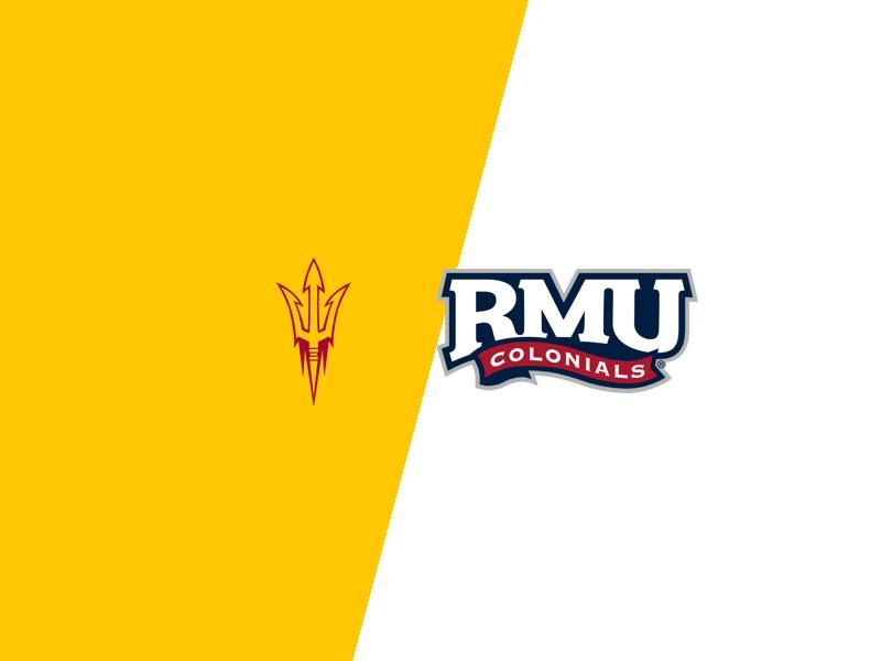 Arizona State Sun Devils VS Robert Morris Colonials