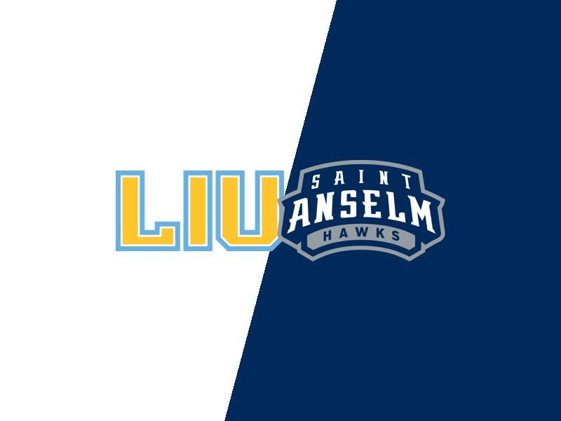 LIU Sharks VS Saint Anselm Hawks