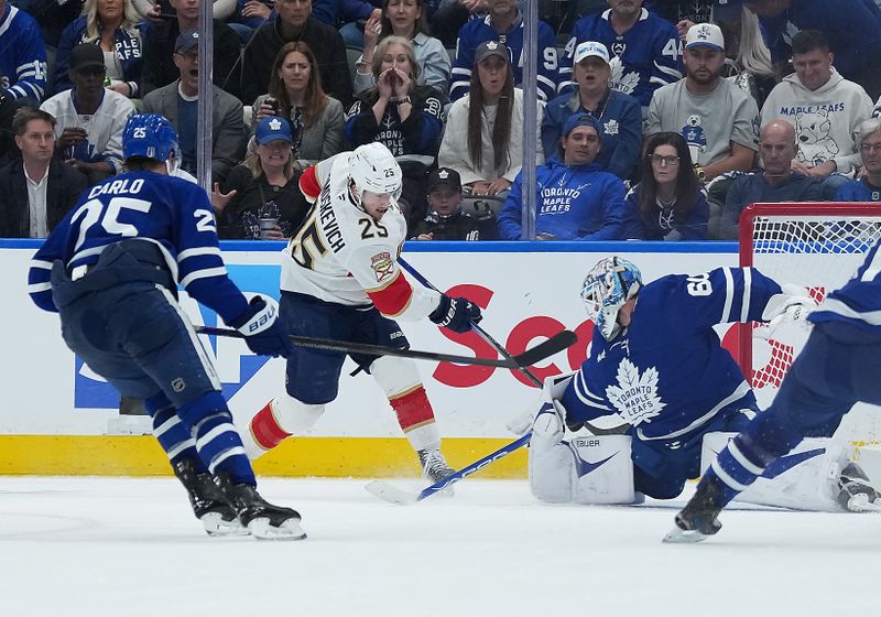Toronto Maple Leafs' John Tavares Set to Shine Against Florida Panthers in Playoff Showdown