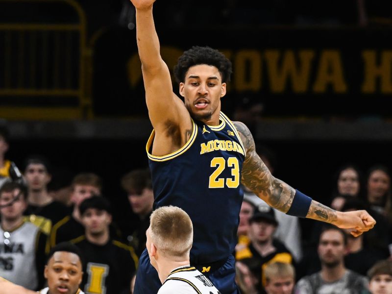Michigan Wolverines and Iowa Hawkeyes: Elliot Cadeau Deals 9 Dimes as Maize and Blue Edges Carve...