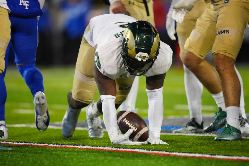 Clash at Falcon Stadium: Colorado State Rams vs Air Force Falcons in College Football Showdown