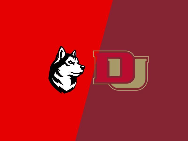 Can the Northeastern Huskies Outmaneuver the Denver Pioneers in Their Own Lair?