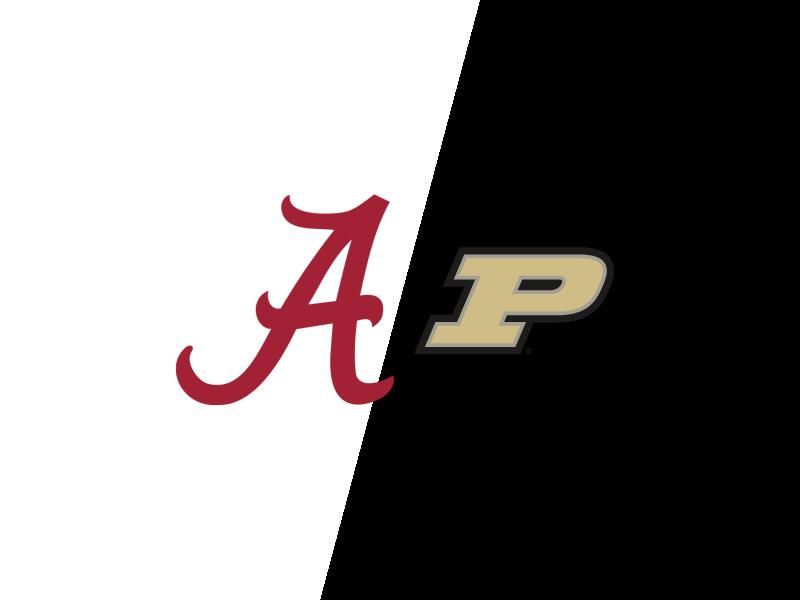 Clash at Coca-Cola Coliseum: Purdue Boilermakers Take on Alabama Crimson Tide in Men's Basketbal...