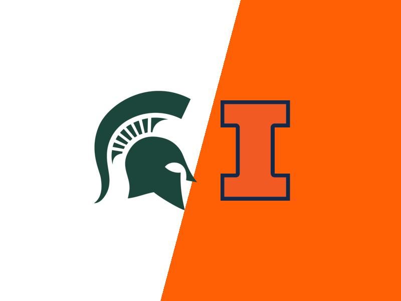 Spartans Dominate the Court, Outplay Fighting Illini at Home