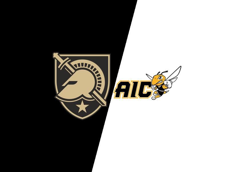 Army Black Knights VS American International Yellow Jackets