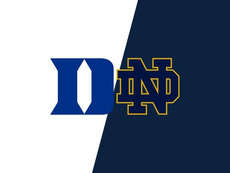 Duke Blue Devils VS Notre Dame Fighting Irish